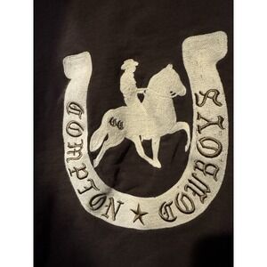 Compton Cowboys Mens Small Brown Hoodie